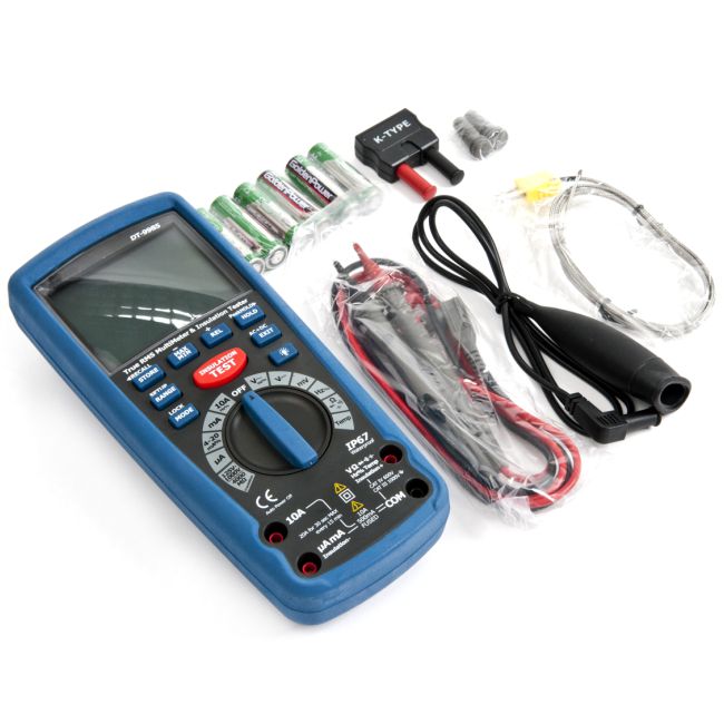 CAT III Multimeter and Insulation Tester, 1000V