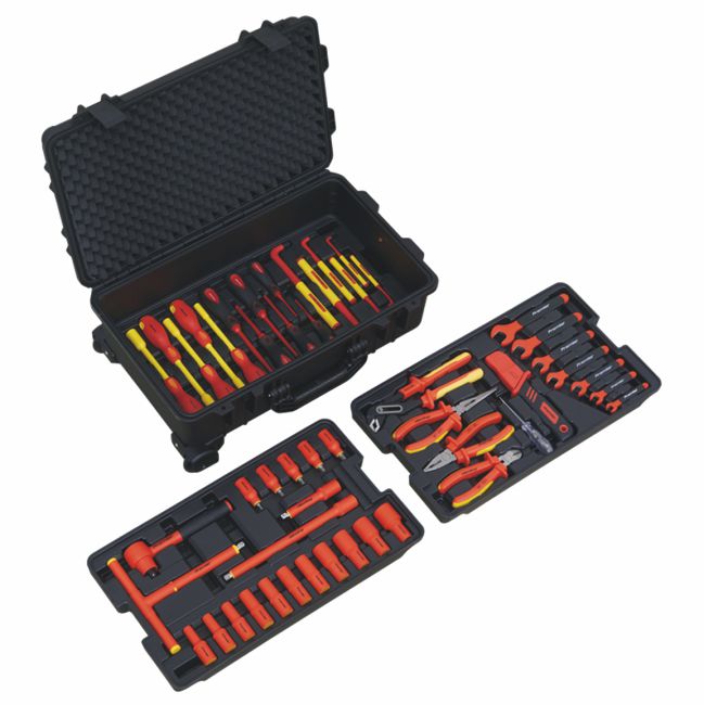 VDE Insulated Tool Kit 50 Piece, 3/8in Drive