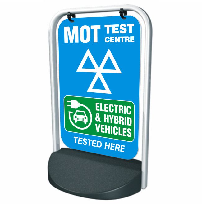 EHV MOT Centre Swing Sign