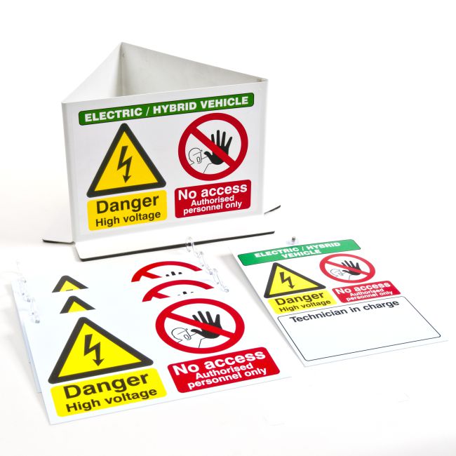 EV Warning Sign Pack