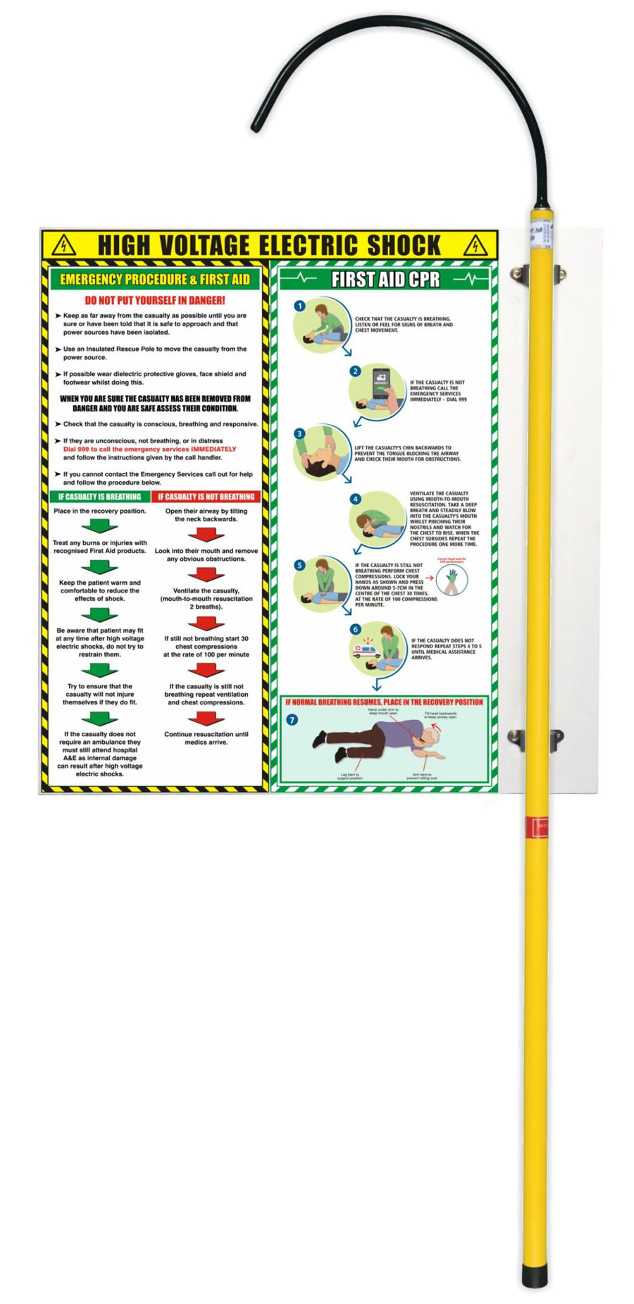 Insulated Rescue Hook and Storage Panel