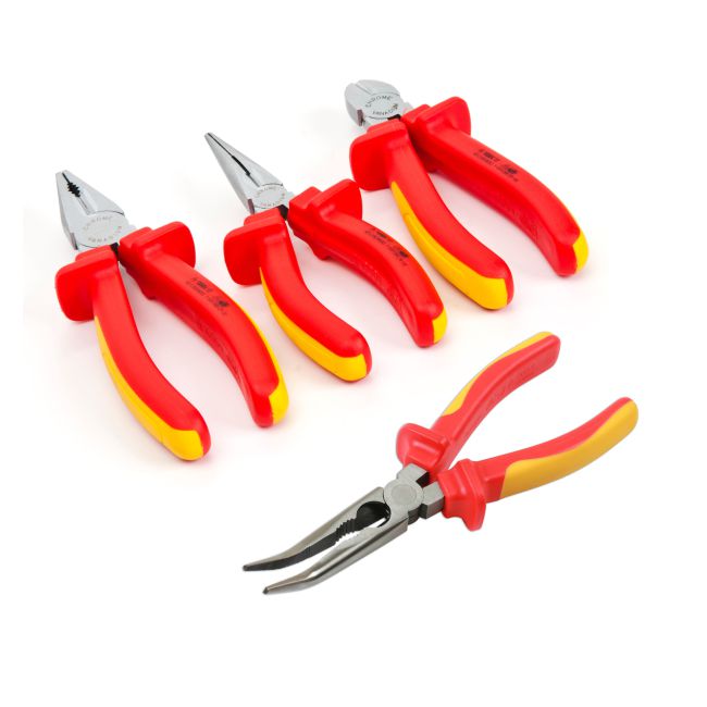 Insulated Pliers Set, 4 Piece